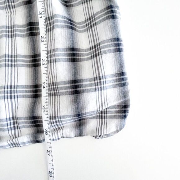 Oakley Mens Shirt Casual Button Down Regular Fit Black Plaid Short Sleeved Large - Picture 3 of 8